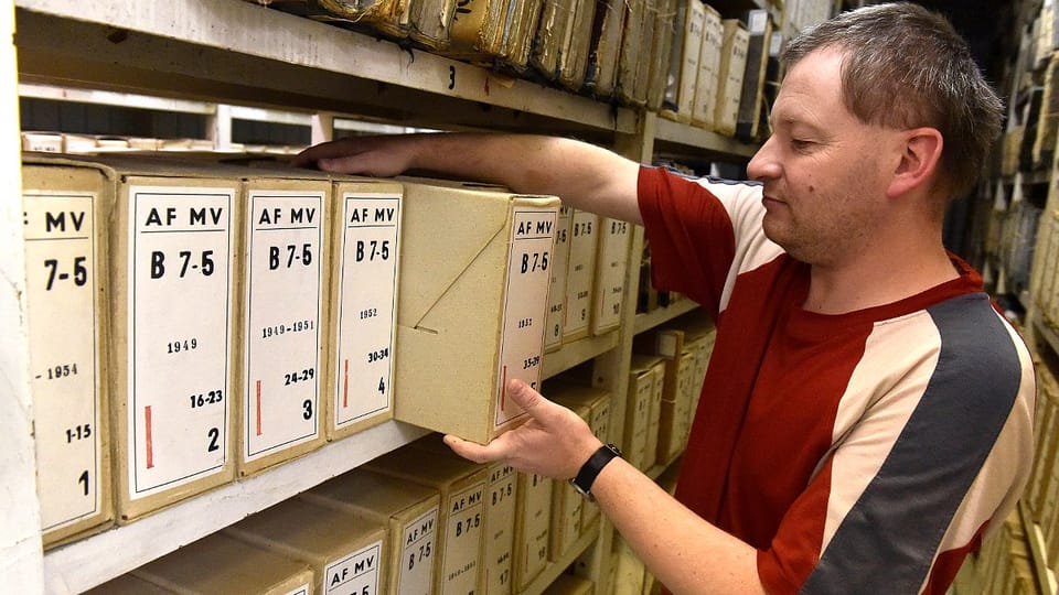 Security Services Archives, photo: CTK